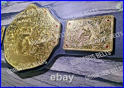World Heavyweight Big Gold Championship Replica Belt 6mm Zinc Adult Size