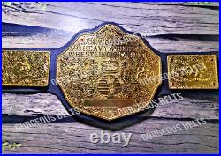 World Heavyweight Big Gold Championship Replica Belt 6mm Zinc Adult Size