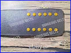 World Heavyweight Big Gold Championship Replica Belt 6mm Zinc Adult Size