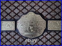 World Heavyweight Big Gold Championship Replica Belt 6mm Zinc Adult Size New