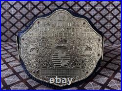 World Heavyweight Big Gold Championship Replica Belt 6mm Zinc Adult Size New