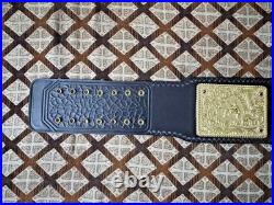 World Heavyweight Big Gold Championship Replica Belt 6mm Zinc Adult Size New