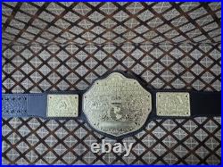 World Heavyweight Big Gold Championship Replica Belt 6mm Zinc Adult Size New