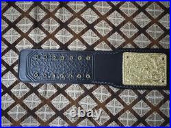 World Heavyweight Big Gold Championship Replica Belt 6mm Zinc Adult Size New