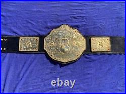 World Heavyweight Big Gold Championship Replica Belt 8mm Zinc Adult Size