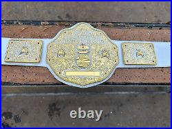 World Heavyweight Big Gold Championship Replica Belt 8mm Zinc Adult Size