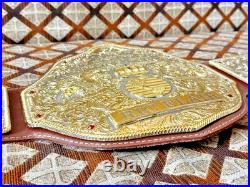 World Heavyweight Big Gold Championship Replica Belt Adult 6mm Zinc NEW
