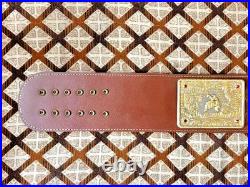 World Heavyweight Big Gold Championship Replica Belt Adult 6mm Zinc NEW
