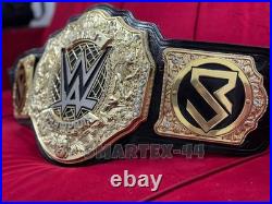 World Heavyweight Championship Belt Wrestling Title 6mm diecast Adult size New