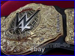 World Heavyweight Championship Belt Wrestling Title 6mm diecast Adult size New