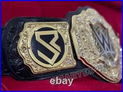 World Heavyweight Championship Belt Wrestling Title 6mm diecast Adult size New