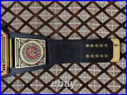 World Heavyweight Championship Replica Title Belt Adult Size Zinc 4mm On
