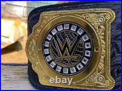 World Heavyweight Championship Replica Title Brass Belt Adult Size 4mm