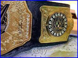 World Heavyweight Championship Replica Title Brass Belt Adult Size 4mm