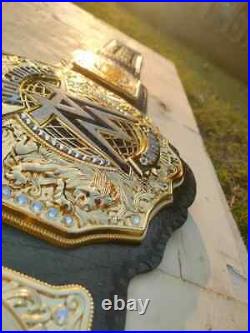 World Heavyweight Championship Title Replica Belt 4MM Zinc HD Alloy+ Free Bag C