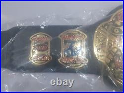 World Heavyweight Wresting Champion Belt Replica 2mm Gold Brass Adult Size New