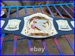 World Heavyweight Wrestling Belt Championship Spinner Replica Adult 2mm Brass