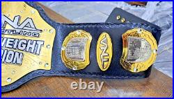 World Heavyweight Wrestling Championship Belt Adult Size 2mm Brass double layer