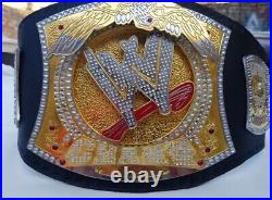 World Heavyweight Wrestling Championship Belt Spinner Replica Adult 2MM Brass