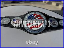 World Heavyweight Wrestling Championship Belt Spinner Replica Adult Size 4MM/2MM