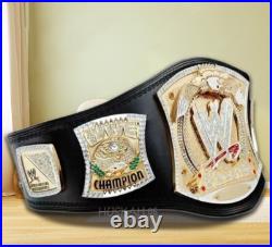World Heavyweight Wrestling Championship Spinner Belt Replica 2mm Brass Plates