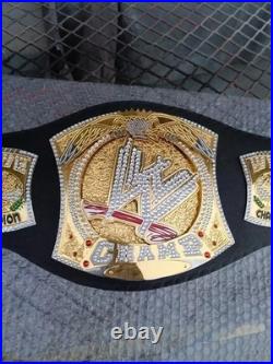 World Heavyweight Wrestling Championship Spinner Belt Replica 4mm Metal