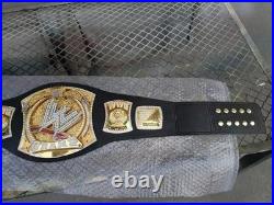 World Heavyweight Wrestling Championship Spinner Belt Replica 4mm Metal
