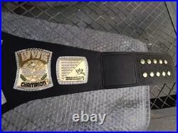World Heavyweight Wrestling Championship Spinner Belt Replica 4mm Metal