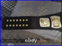 World Heavyweight Wrestling Championship Spinner Belt Replica 4mm Metal