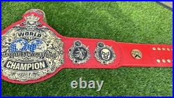 World Heavyweight Wrestling Championship Title Belt Adult Size Brass Plated