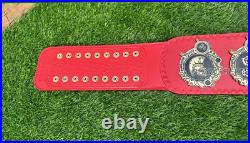 World Heavyweight Wrestling Championship Title Belt Adult Size Brass Plated