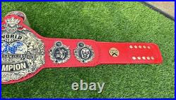 World Heavyweight Wrestling Championship Title Belt Adult Size Brass Plated