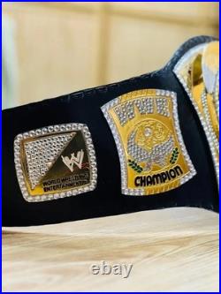 World Heavyweight Wrestling Spinner Championship Belt Adult Size 4MM
