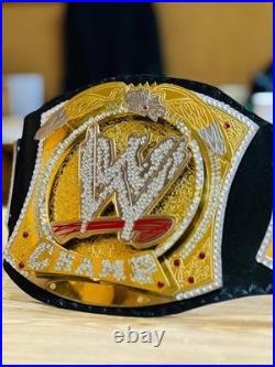 World Heavyweight Wrestling Spinner Championship Belt Replica Adult Size 4MM