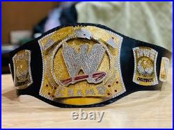 World Heavyweight Wrestling Spinner Championship Belt Replica Adult Size 4MM
