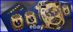 World Heavyweight championship title belt Adult Size Belt title Gold 4mm Zinc