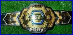 World Super Smash Bros Wrestling Championship Belt Brass Adult Size Replica
