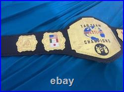 World Tag Team All Star Design Independent Championship wrestling Belt 2mm Metal