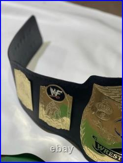 World Tag Team Wrestling Championship Replica Title Belt Adult Size Brass 2MM