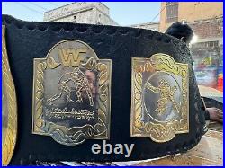 World Tag Team Wrestling Championship Title Belt Brass 2mm Replica Belt Adult A+