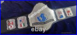 World Television Wrestling Championship Belt Adult Size Raplica 2mm ZINC