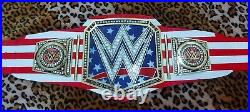 World Title Championship Wrestling USA Flag Strap Replica Belt