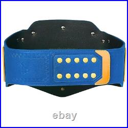 World Universal Championship Replica Title Belt Blue Brass 2MM Brass Adult Size World Universal Championship Replica Title Belt Blue Brass 2MM Brass Adult Size