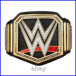 World Wrestling Championship Title Replica Belt WHC Brass Plates pure Leather