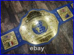 World heavy weight custom made championship belt Brass thick Plates