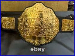 World heavyweight big gold championship belt wrestling replica tittle 2mm adult