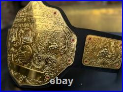 World heavyweight big gold championship belt wrestling replica tittle 2mm adult