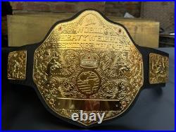 World heavyweight big gold championship belt wrestling replica tittle 2mm adult