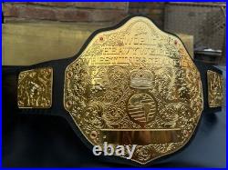 World heavyweight big gold championship belt wrestling replica tittle 2mm adult