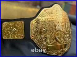 World heavyweight big gold championship belt wrestling replica tittle 2mm adult